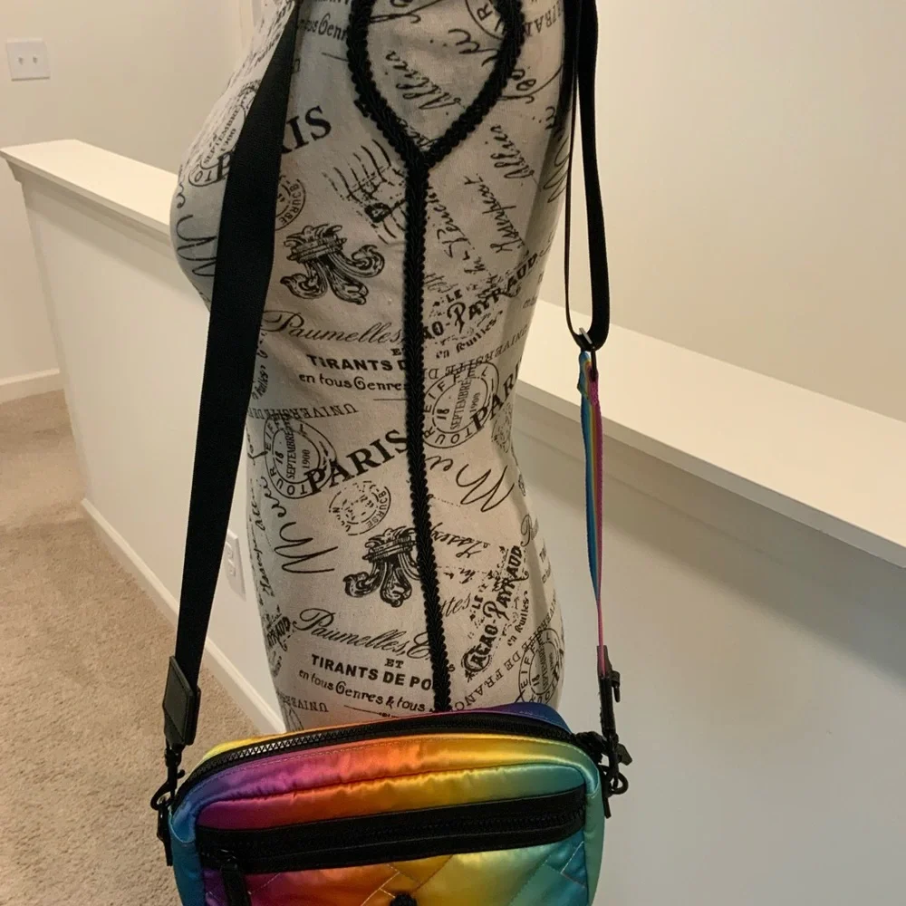 Kurt Geiger new Colorful Quilted Crossbody Bag - Picture 2 of 12